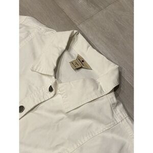 Women's WoolRich White Button Up XL